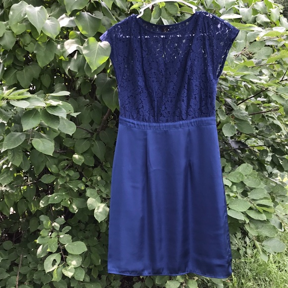 Tevolio. Navy blue dress lace top polyester bottom - Picture 8 of 8